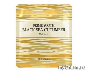 Holika Holika / ����� ��� ���� Prime Youth Black Sea-Cucumber Mask Sheet