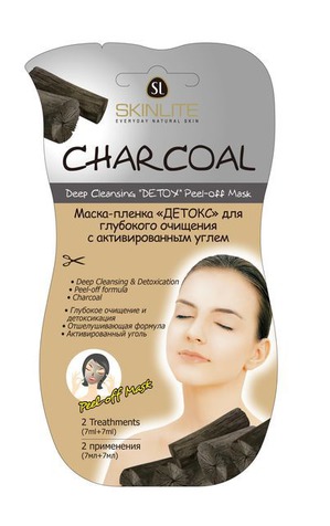 Глубокое очищение с черной маской-пленкой от Skinlite