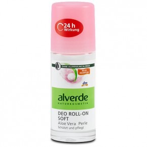Alverde /   Deo Roll-On Soft Aloe Vera Perle