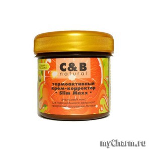 v.i.Cosmetics / Антицеллюлитный крем C&B Natural Термоактивный крем-корректор «Slim Maxx»