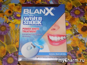   . Blanx White Shock Treatmen + Led Bite -   !