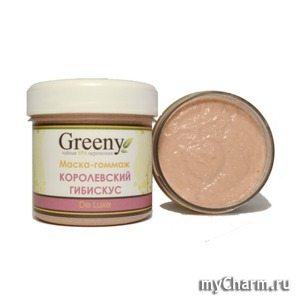 v.i.Cosmetics / Маска для лица Greeny Маска-гоммаж «Королевский гибискус»