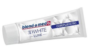 Абсолютная новинка! Система отбеливания Blend-a-Med 3D White Luxe «Совершенство»: два шага к белоснежной улыбке