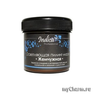 v.i.Cosmetics / Маска для лица Бренд Indica Осветляющая пилинг-маска «Жемчужная»
