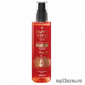 Bielita / Парфюмированный спрей-мист для тела Чувственная Испания серии Happy Moments