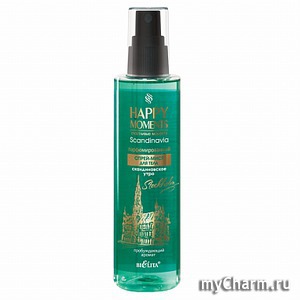 Bielita / Happy Moments Парфюмированный спрей-мист для тела Скандинавское утро