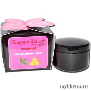 "ИскусЪ" / Бальзам для губ Защитный Чайное дерево, воск