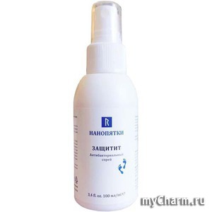 "Нанопятки" / Антибактериальный спрей Защитит