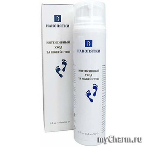 "Нанопятки" / Крем для ног интенсивный уход за кожей стоп