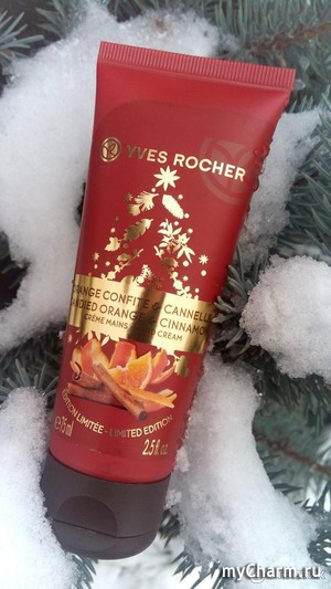 Yves Rocher / Крем для рук Апельсин и Корица