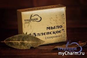 "Традиция" / Мыло «Аллепское» (лавровое)