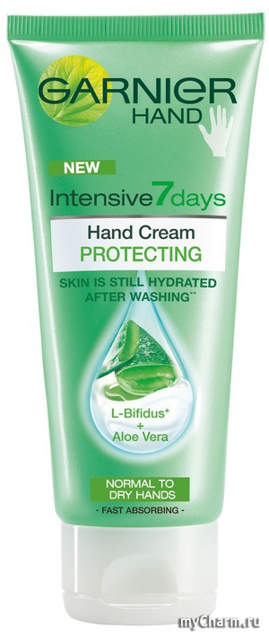 GARNIER /    Intensive 7 Aloe Vera Hand Cream