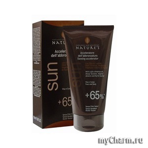 Nature's / -      Sun Tanning Accelerator Face and body +65%