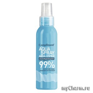 Compliment / Спрей для лица и тела Аква-спрей охлаждающий с крио-эффектом
