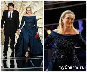 В чем Мерил Стрип пришла на «Оскар» после скандала с Chanel