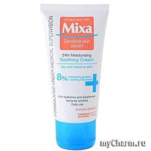 Mixa /    Sensitive Skin Expert 24 hr Moisturising Soothing Cream
