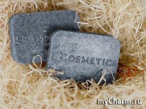 L'Cosmetics / Твердый шампунь "С голубой глиной"