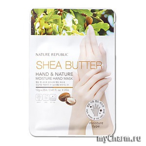 Nature Republic /    Shea Butter Hand&Nature Moisture Hand Mask