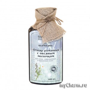"Традиция" / Шампунь "Отвар ромашки с овсяным молочком"