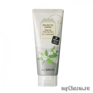The Saem /    Healing Tea Garden White Tea Cleansing Foam