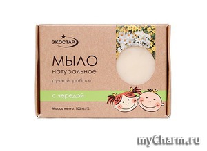 "Экостар" / Натуральное мыло ручной работы с чередой