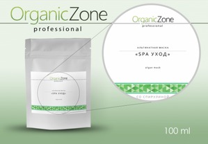 OrganicZone / Альгинатная маска «SPA уход» со спирулиной