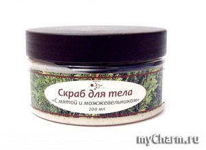 "Микролиз" / Скраб для тела «C мятой и можжевельником»