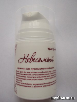"Крем-Красоты" / Крем-гель для лица Невесомый крем-гель для чувствительной кожи