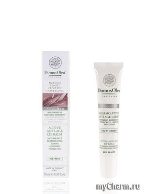 Domus Olea /    Eco-Bio Active Anti-Age Lip Balm Red Fruits