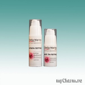 Stella-Marina / Крем дневной омолаживающий для лица «Мульти-пептид»