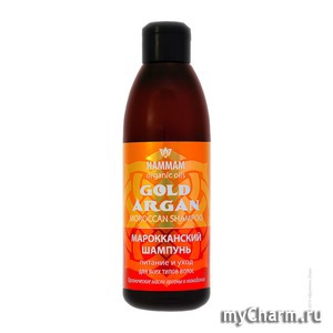 Natura Vita /    Hammam organic oils Gold Argan Moroccan Shampoo