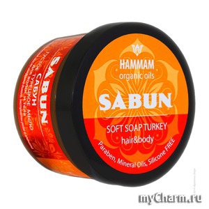 Natura Vita / Мыло Hammam organic oils Sabun Soft Soap Turkey hair&body