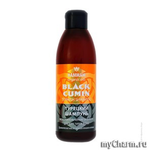 Natura Vita /    Hammam organic oils Black Cumin Turkish Shampoo