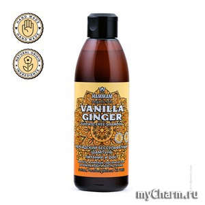 Natura Vita /    Hammam organic oils Vanilla Ginger Sulfate Free Shampoo