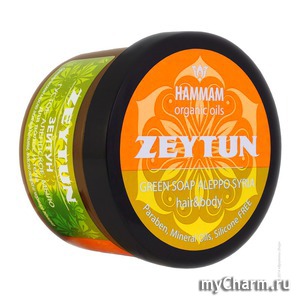 Natura Vita / Мыло Hammam organic oils Zeytun Green Soap Aleppo Syria hair&body