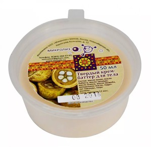 "Микролиз" / Твердый крем-баттер для тела