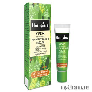Hempina / Крем для кожи вокруг глаз "Защита, питание и увлажнение"