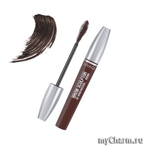 DIVAGE / Тушь для бровей "BROW SCULPTOR" gel brown