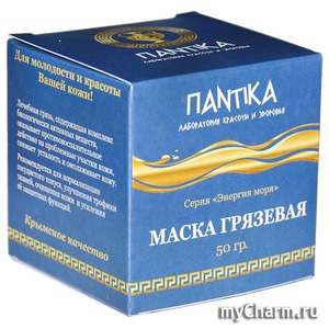 "Пантика" / Маска грязевая серия «Энергия моря»