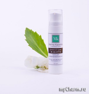 Marina Kazarina / Дневной крем для комбинированной кожи лица 30-45 лет / SPF 10