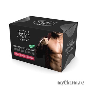 Shelka vista / Натуральный порошок для мужской депиляции (область подмышек, зона бикини)