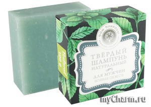"Дом Природы" / Натуральный твердый шампунь "Активная свежесть" для мужчин