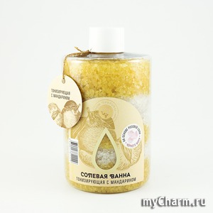 "Дом Природы" / Соль морская “Тонизирующая с мандарином”