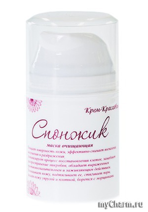 "Крем-Красоты" / Очищающая маска Спонжик