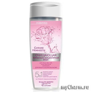 VilsenGroup / Vilsen Сияние Нежности Освежающая термально-мицеллярная вода для лица, век, губ, зоны декольте