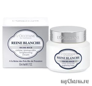L'Occitane /    Reine Blanche brightening cream