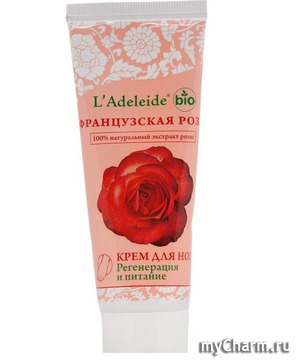 L'Adeleide / Крем для ног "Французская роза"