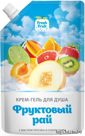 LADY'S / Гель для душа Fresh Fruit "Фруктовый рай"