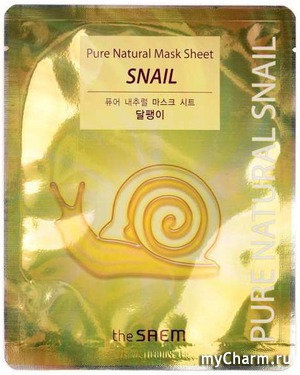 The Saem /    Pure Natural Mask Sheet Snail     