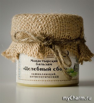 "Традиция" / Монастырский бальзам "Целебный сбор" (заживляющий,антисептический)